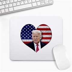 Trump President Sticker Design Large Mousepads by dflcprintsclothing