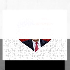 Trump President Sticker Design Rectangular Jigsaw Puzzl by dflcprintsclothing