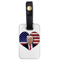 Trump President Sticker Design Luggage Tag (one Side) by dflcprintsclothing