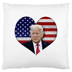 Trump President Sticker Design Large Cushion Case (two Sides) by dflcprintsclothing