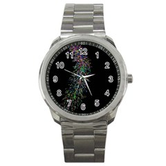 Galaxy Space Sport Metal Watch by Sabelacarlos