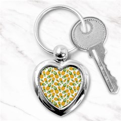 Pineapples Key Chain (heart) by goljakoff