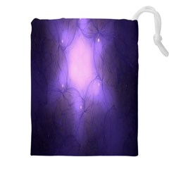 Violet Spark Drawstring Pouch (5xl) by Sparkle