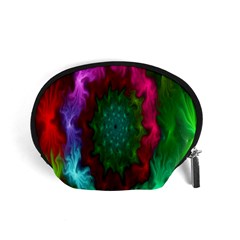 Rainbow Waves Accessory Pouch (small) by Sparkle