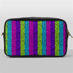 Glitter Strips Toiletries Bag (one Side) by Sparkle