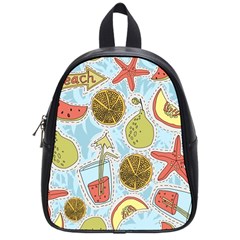 Tropical Pattern School Bag (small) by GretaBerlin