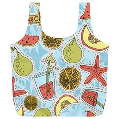 Tropical Pattern Full Print Recycle Bag (xl) by GretaBerlin