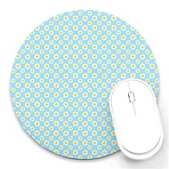 Daisies Round Mousepads by CuteKingdom