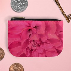 Beauty Pink Rose Detail Photo Mini Coin Purse by dflcprintsclothing