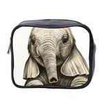 Baby Elephant Mini Toiletries Bag (Two Sides) Front