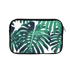 Green Monstera Leaf Apple Macbook Pro 13  Zipper Case by goljakoff