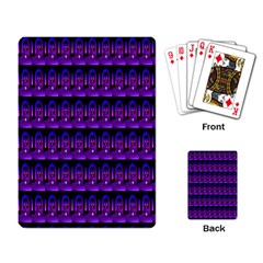 Violet Retro Playing Cards Single Design (rectangle) by Sparkle