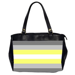 Deminonbinary Pride Flag Lgbtq Oversize Office Handbag (2 Sides) by lgbtnation