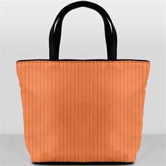 Atomic Tangerine & Black - Bucket Bag by FashionLane