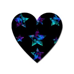 Mermaid Stars Heart Magnet by Dazzleway