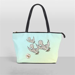 Peace Doves - By Larenard Classic Shoulder Handbag by LaRenard