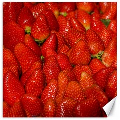 Colorful Strawberries At Market Display 1 Canvas 16  X 16  by dflcprintsclothing