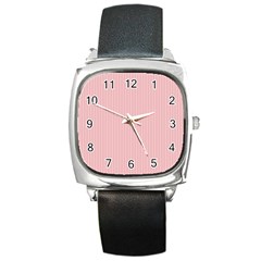 Baby Pink - Square Metal Watch by FashionLane