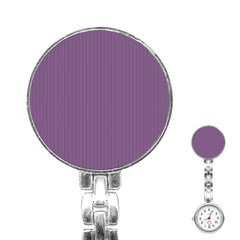 Chinese Violet - Stainless Steel Nurses Watch by FashionLane