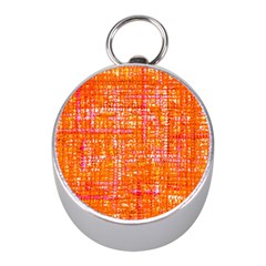 Mosaic Tapestry Mini Silver Compasses by essentialimage