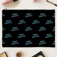 Just Beauty Words Motif Print Pattern Cosmetic Bag (xxxl) by dflcprintsclothing