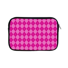 Pink Diamond Pattern Apple Ipad Mini Zipper Cases by ArtsyWishy