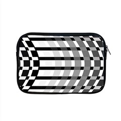 Nine Bar Monochrome Fade Squared Bend Apple Macbook Pro 15  Zipper Case by WetdryvacsLair