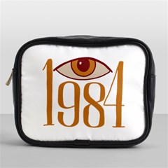 Orwell Mini Toiletries Bag (one Side) by Valentinaart