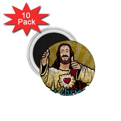 Buddy Christ 1 75  Magnets (10 Pack)  by Valentinaart