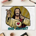 Buddy Christ Cosmetic Bag (XXXL) Front