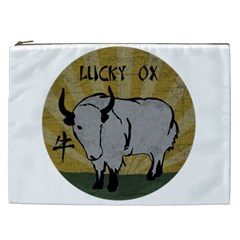 Chinese New Year ¨c Year Of The Ox Cosmetic Bag (xxl) by Valentinaart