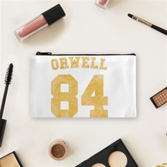 Orwell 84 Cosmetic Bag (small) by Valentinaart