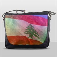 Lebanon Messenger Bag by AwesomeFlags