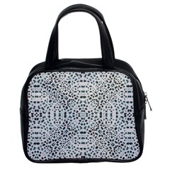 Dots Motif Geometric Print Design Classic Handbag (two Sides) by dflcprintsclothing