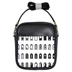 Battery Icons Charge Girls Sling Bag by Dutashop