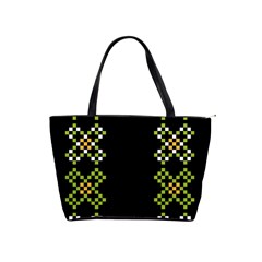 Pattern Background Vector Seamless Classic Shoulder Handbag by Dutashop