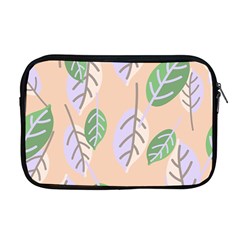 Leaf Pink Apple Macbook Pro 17  Zipper Case by Dutashop