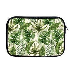 Tropical Leaves Apple Macbook Pro 17  Zipper Case by goljakoff