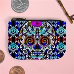 Sugar Skull Pattern 2 Mini Coin Purse Front