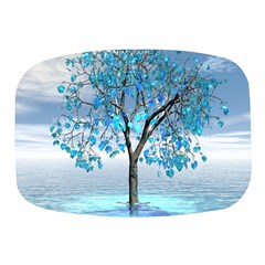 Crystal Blue Tree Mini Square Pill Box by icarusismartdesigns