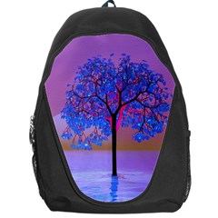 Tree Sunset Backpack Bag by icarusismartdesigns