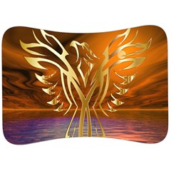 Pheonix Rising Velour Seat Head Rest Cushion by icarusismartdesigns