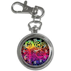 Abstract Jungle Key Chain Watches by icarusismartdesigns