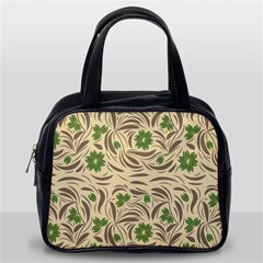 Folk Floral Pattern  Abstract Flowers Print  Seamless Pattern Classic Handbag (one Side) by Eskimos