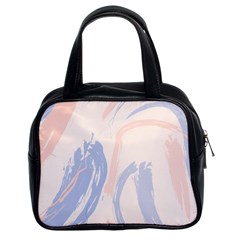 Marble Stains  Classic Handbag (two Sides) by Sobalvarro