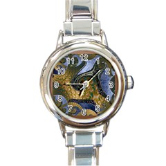 Sea Of Wonder Round Italian Charm Watch by LW41021