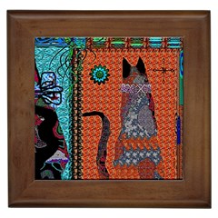 Cats Framed Tile by LW41021