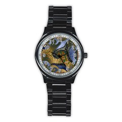 Sea Of Wonder Stainless Steel Round Watch by LW41021