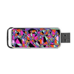 Abstract Portable Usb Flash (one Side) by LW41021