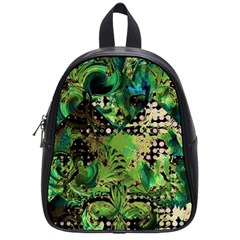 Peacocks And Pyramids School Bag (small) by MRNStudios